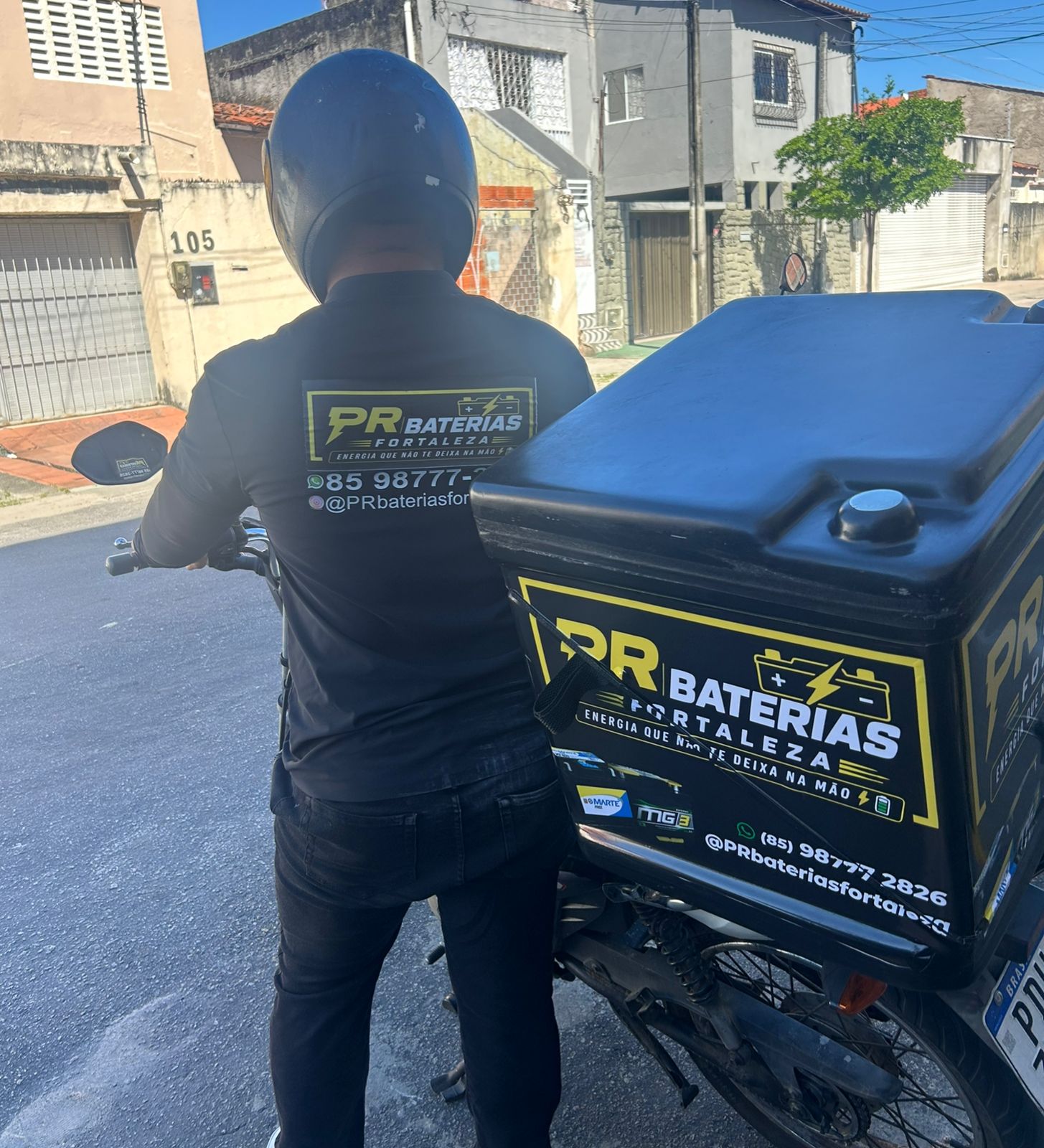 Motoboy PR Baterias Fortaleza
